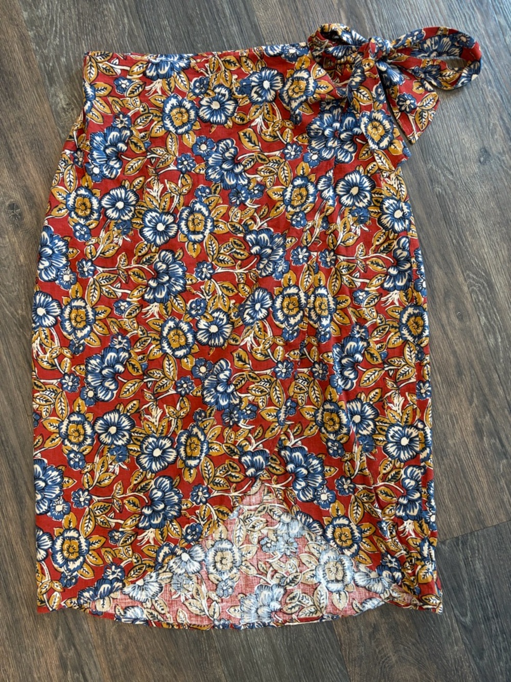 Faherty Pacifica Wrap Skirt View 2